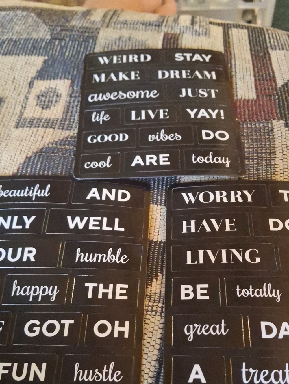Motivational Word Magnetic Poetry